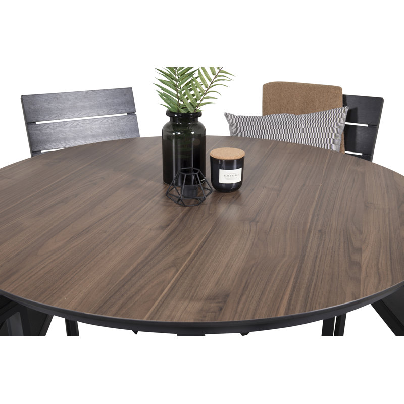 Drishya 6 - Person Patio Dining Set Round Table