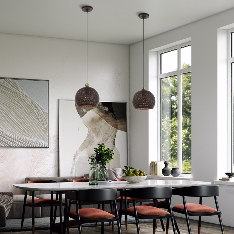 Bion 1 - Light Bronze Pendant, Bronze