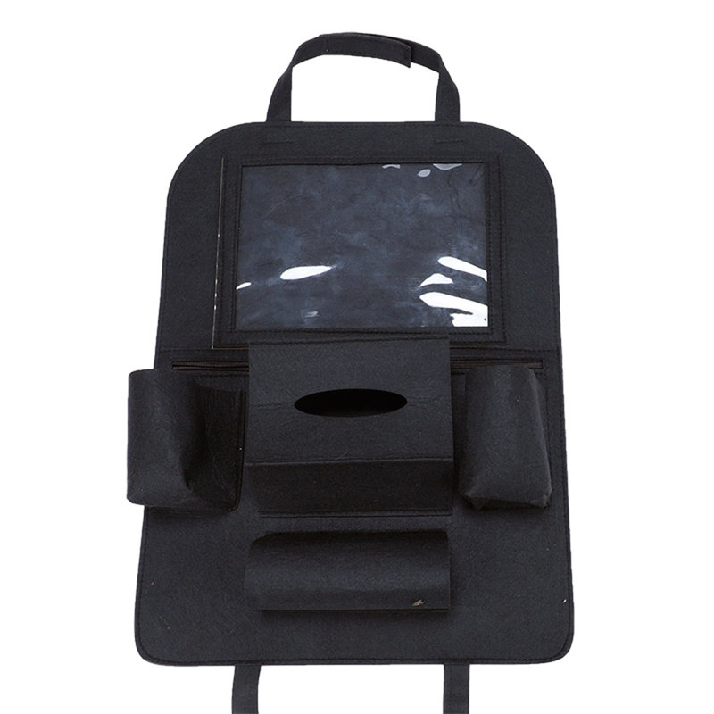 Sac à dos Sac de rangement pour voiture Sac de rangement pour siège, Black