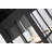 Amara Transitional Outdoor Wall sconces 13-in Clear Glass-Matte Black