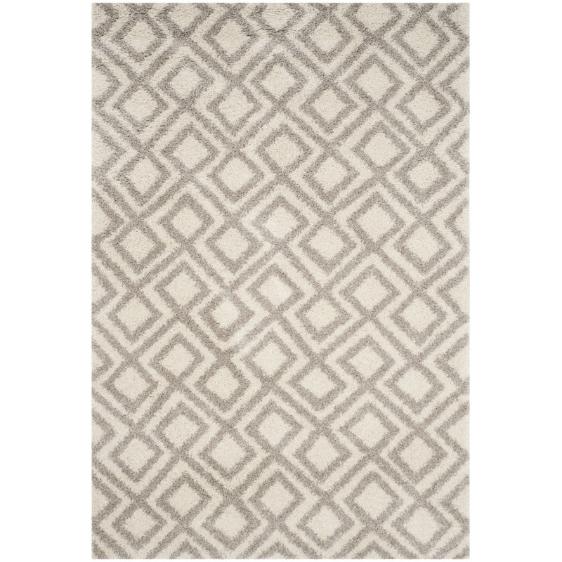 Queensbury Geometric Hand Woven Area Rug, Rectangle 201 x 279 cm
