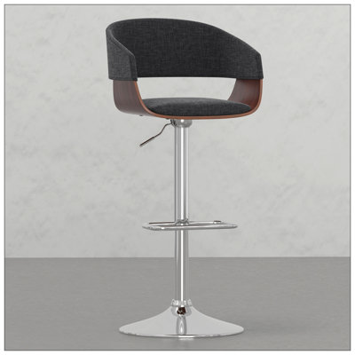 Tabouret de bar pivotant réglable