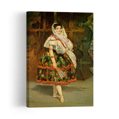 Lola of Valence, 1862 Impressionist Contemporary Portrait City Wall Art Print