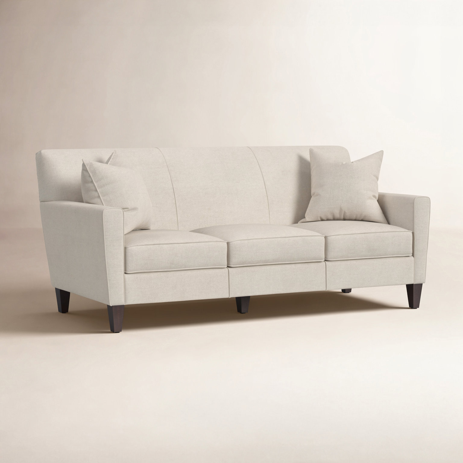 Osmin 80" Sofa, Driftwood Silver Polypropylene/Olefin