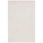 Tapis ivoire en laine et coton tissé à la main Bowan-1176251950
