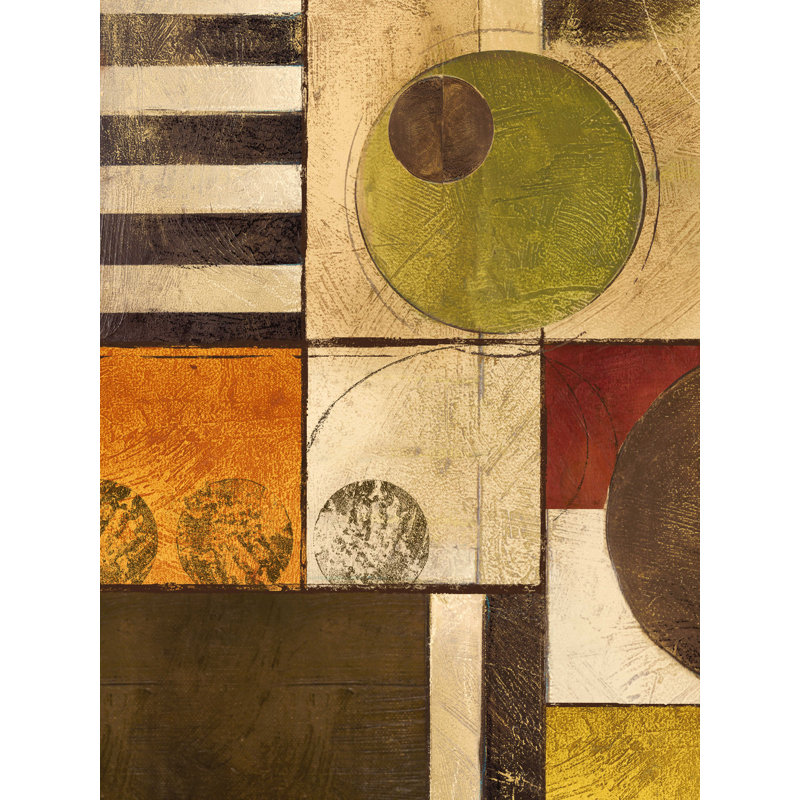Speared Olive - peinture sur toile tendue, H 16 po x l 12 po
