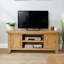 Cooksey Fully Assembled 2 Door Cabinet TV Stand with Media Shelves-1041725346