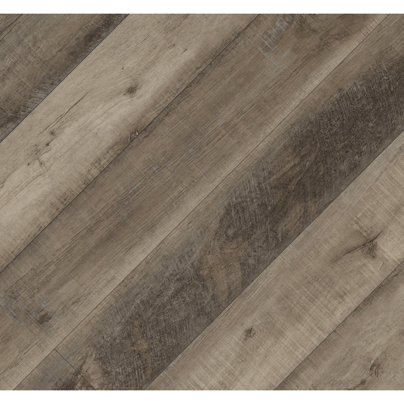 Parkland Russet Ash 7 in. x 48 in. 6.5mm 20mil Waterproof Rigid Core Luxury Vinyl Plank Flooring, Russet Ash