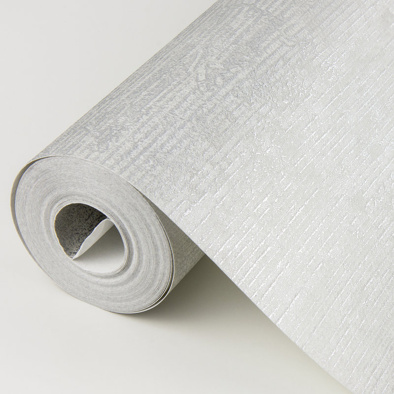 Tanso Abstract Metallic Wallpaper Roll, Gray