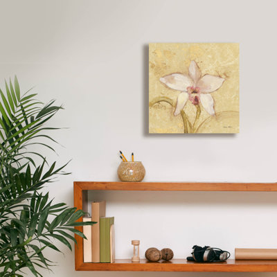 Winston Porter 'Petite Orchid 1' by Cheri Blum Canvas Wall Art