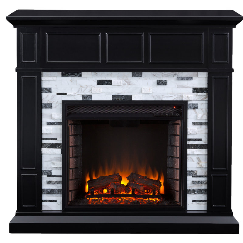 Toddington Electric Fireplace, 20" H x 23.75"  W x 8.25" D