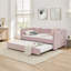 Lit de jour convertible simple avec couchette et canapé pour enfants Triweave-132867605