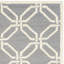 Tapis gris foncé / ivoire touffeté à la main Martins-279718912