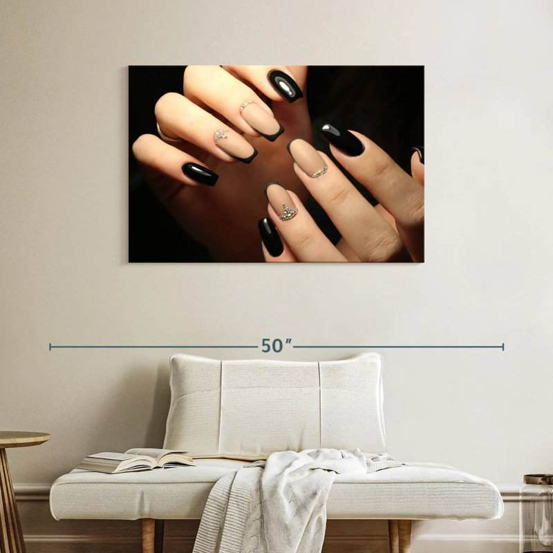 Shuttleworth Classy Neutral Nails, 26" H x 39" W