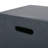 Bujar Rectangle Concrete Propane Smokeless Fire Pit