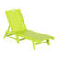 Chaise longue d'extérieur en PEHD Laguna-82415088
