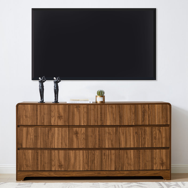 Servidia 9-Drawer Dresser (63" W), Brown