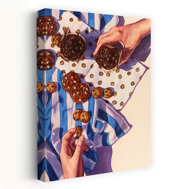 Sweet Sweet Moment, art mural contemporain, H 18 po x l 12 po