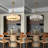 24"/ 31"Dimmable LED Drum Alabaster Chandelier Brass Pendant Lights For Dining Room-917483166-916560377