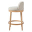 Tabouret de comptoir avec dossier ergonomique Elio-1509358392-1508854533