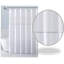 Lacie-Mia 13 Piece Polyester Shower Curtain Set