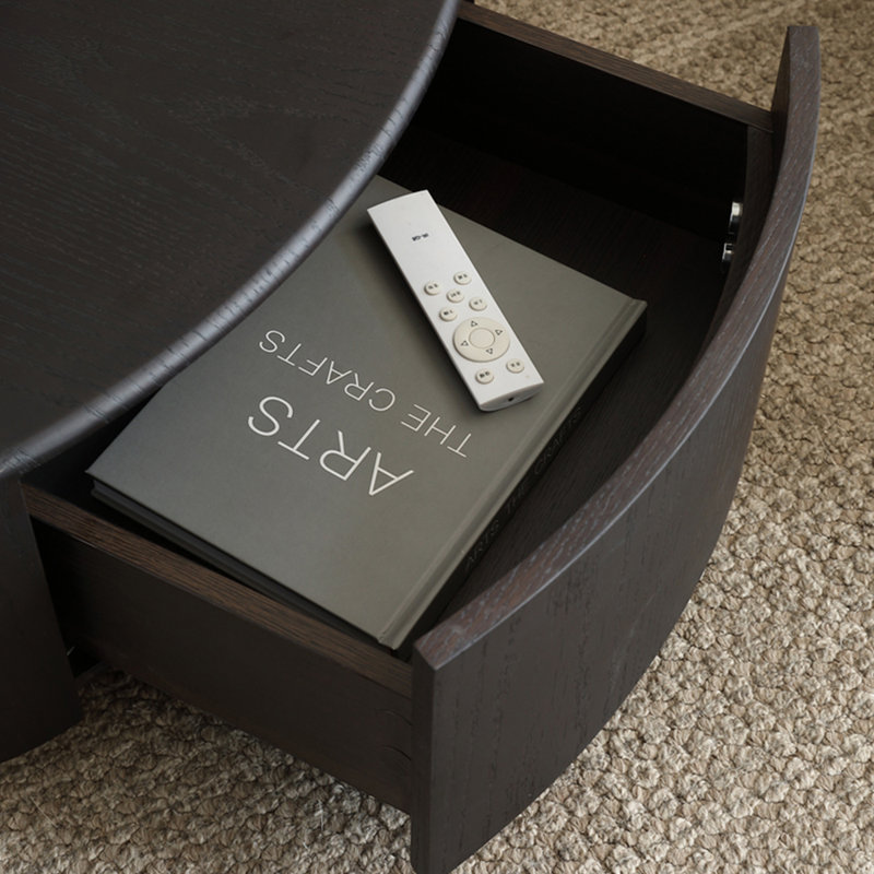 Light luxury creative storage coffee table