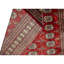 Hand Knotted Wool Area Rug in Red