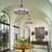 Ferster 8 - Light Dimmable LED Geometric Chandelier