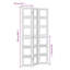 Ometa 110cm W 3 - Panel Solid Wood Accent Folding Screen-1657504283