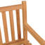 Hamund 3 - Person Teak Patio Dining Set with Rectangular Table