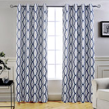 Elfrida Geometric Room Darkening Thermal Grommet Curtain Panels