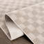 Tapis beige géométrique lavable à la machine Kwan-1049478160