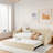 Upholstered Daybed With Pop Up Trundle-2123258390