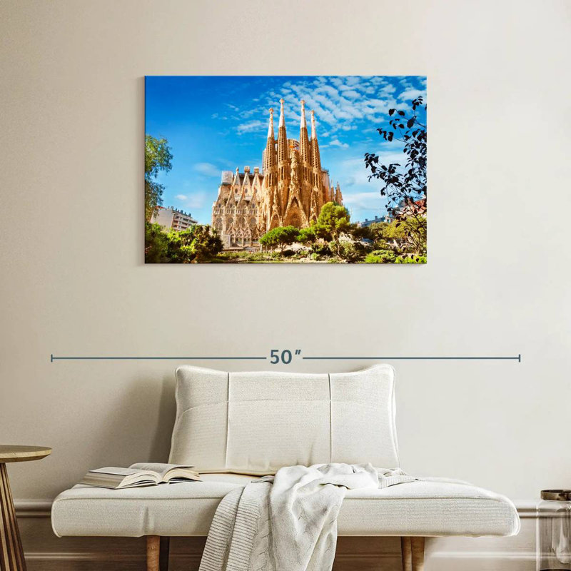 Rorry Sagrada Familia Church, 24" H x 36" W