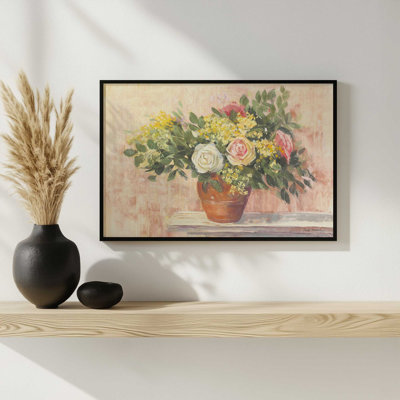Country Roses by Carol Rowan Art Print