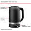 Bouilloire électrique 1,7 litre KitchenAid-101772650