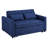 Omorfo 53.2'' Upholstered Convertible Sleeper Sofa-451613869