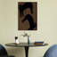 Chat noir effrayant, reproduction d'art moderne-129966995