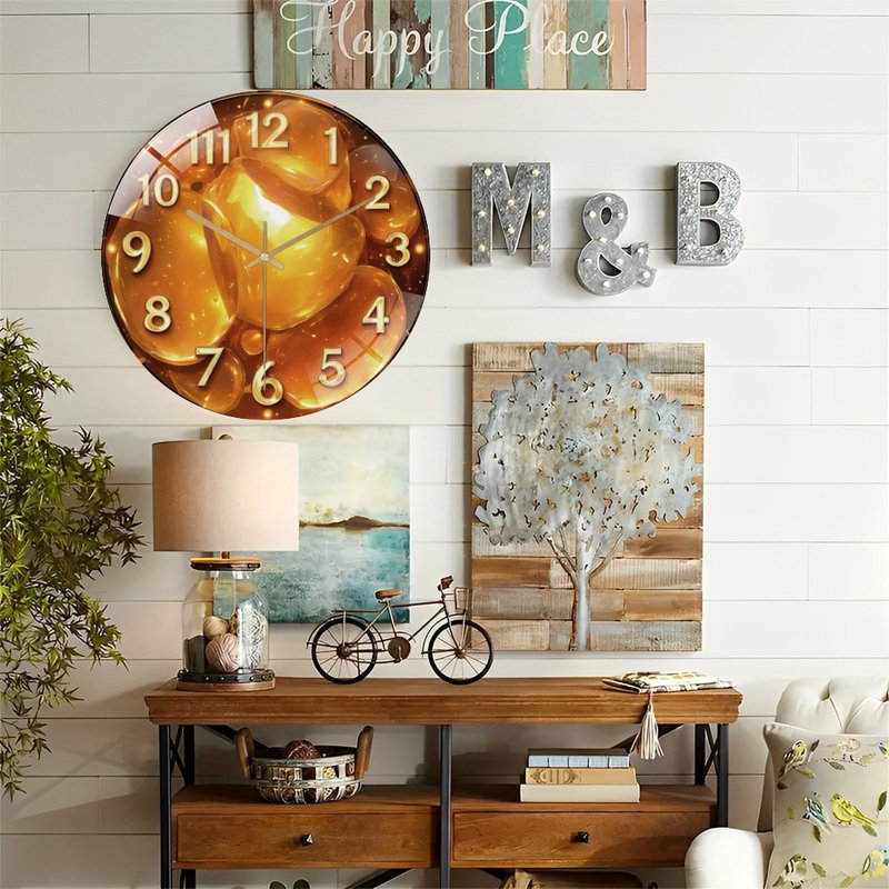 Horloge murale 12 po