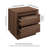 Emmett 24" Wide Rectangular Nightstand in Satin Walnut-220900688