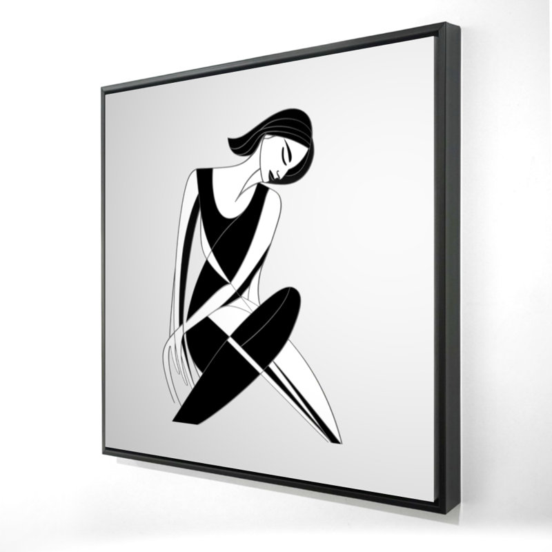 " Sitting Woman "