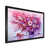 Impression noire sur toile encadrée sélectionné
