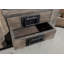 Railway Floor Wine Bottle Rack in Grau
