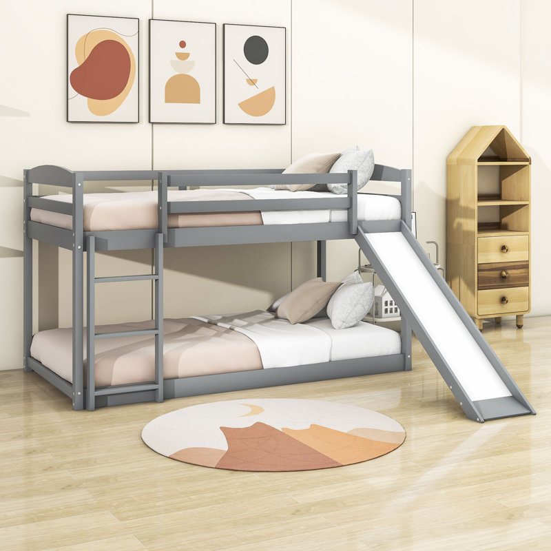 Lit superposé simple Harmanie par Harriet Bee, gris