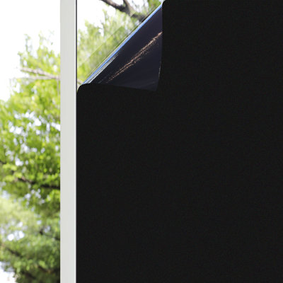Blackout Window Decal With Grid Backing