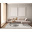 Freya Living Room Area Rug Contemporary 3D Embossed Modern Merge Line Design - Cream-117235060