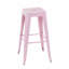 Tabouret à hauteur de comptoir de 30 pouces, ensemble de 2 tabourets de bar en métal sans dossier, non empilable, amovible et facile à assembler, conception peu encombrante pour îlot de cuisine / bar / café / salle à manger-1619274576-1619274578-1619274596