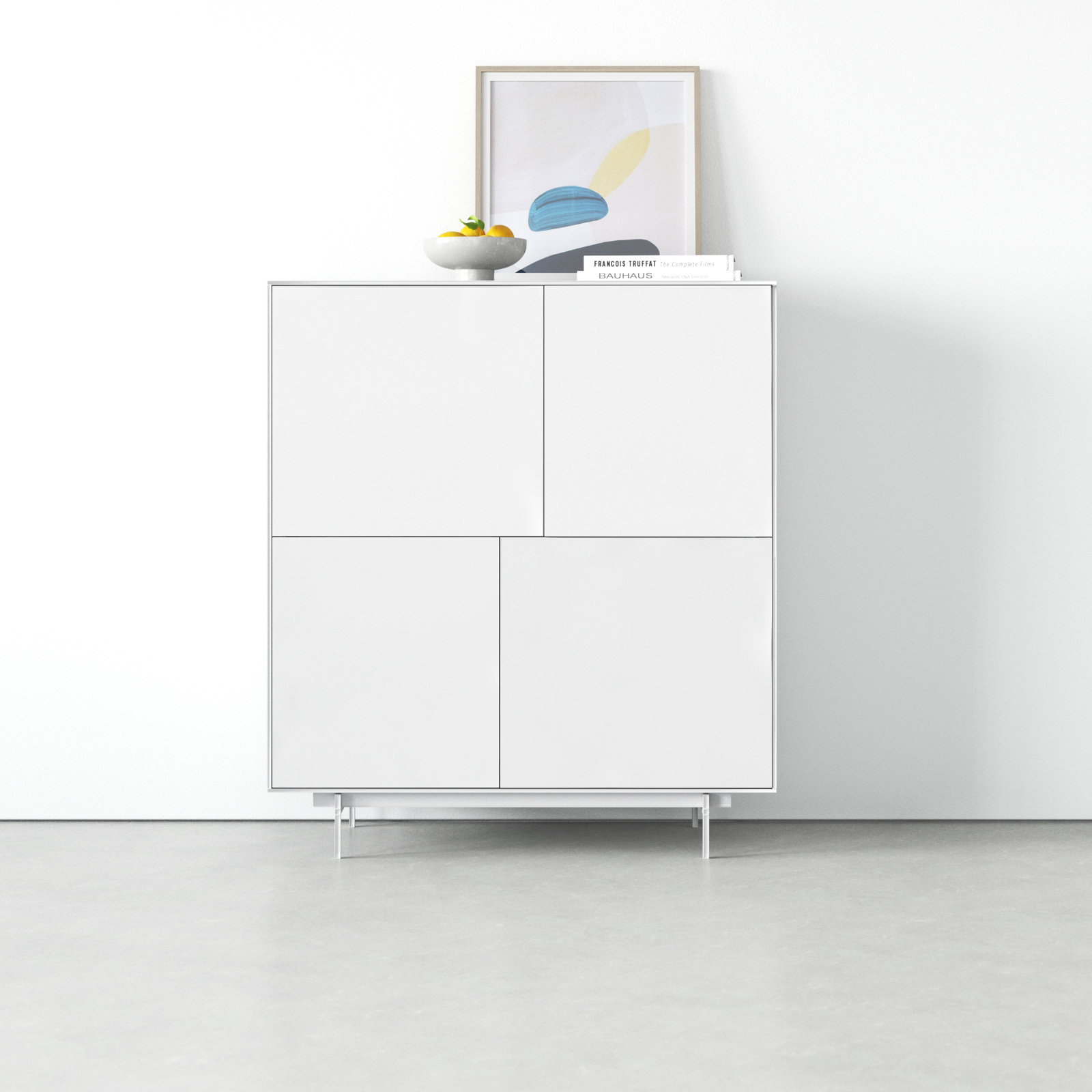 Winfred 4 -Door Storage Cabinet