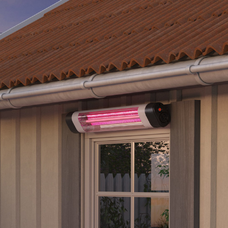 Eilish Electric Ceiling Mounted Patio Heater