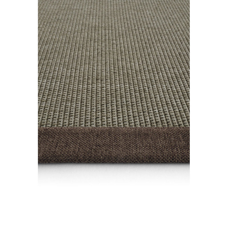 Linen Naples Border Sisal Carpet for Living Room, Tapis de couloir 5 pi 3 po x 11 pi 6 po